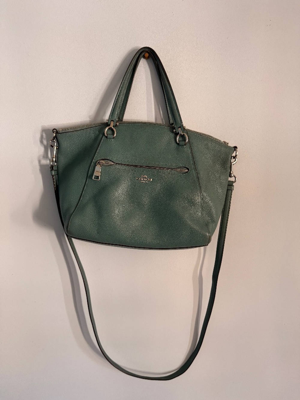 Vintage coach bag! Teal